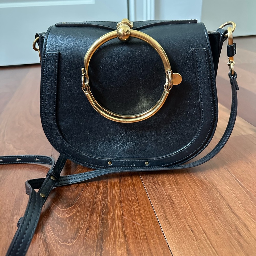 Nile Crossbody Bag Leather Medium